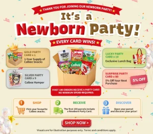 Newborn Party Card (Not For Sale)